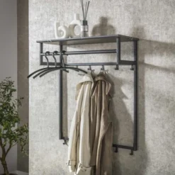 Rubjerg Design Garderobe Stab 12 Haken Melamin Melamin