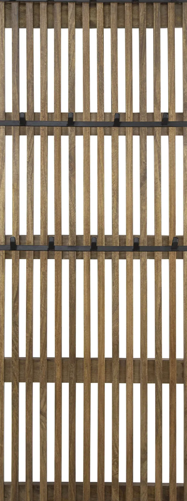 Rubjerg Design Garderobe Tweak 14 Haken Mangoholz massiv sandfarben