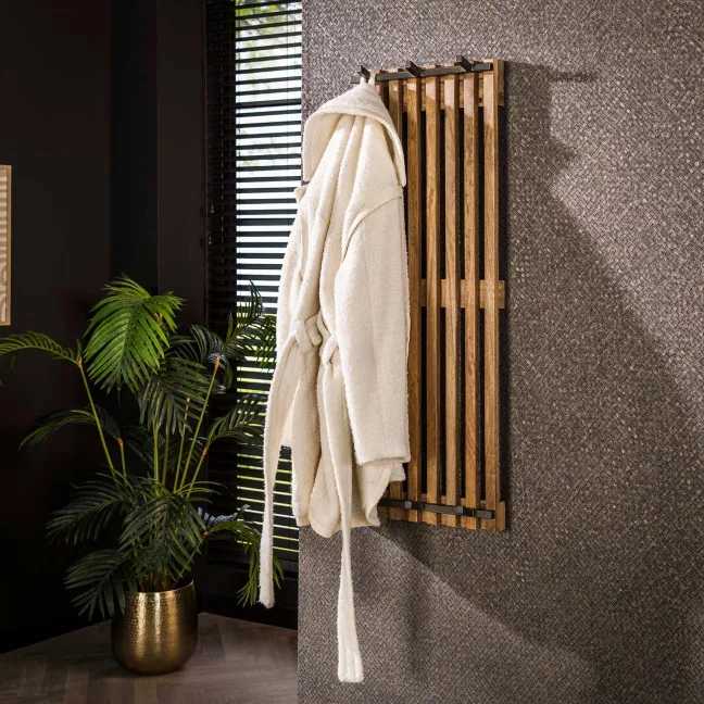 Rubjerg Design Garderobe Tweak 2x3 Haken hoch Mangoholz massiv sandfarben Sale