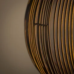 Rubjerg Design Hängeleuchte Copper Twist Ø70cm Nickel schwarz