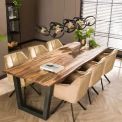 Rubjerg Design Hängeleuchte Hover 8 Leuchten Metall schwarz
