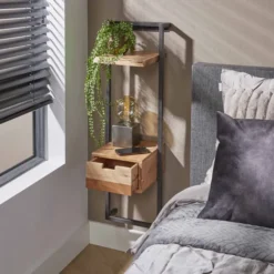 Rubjerg Design Nachttisch Air Solid XS Akazie massiv natur