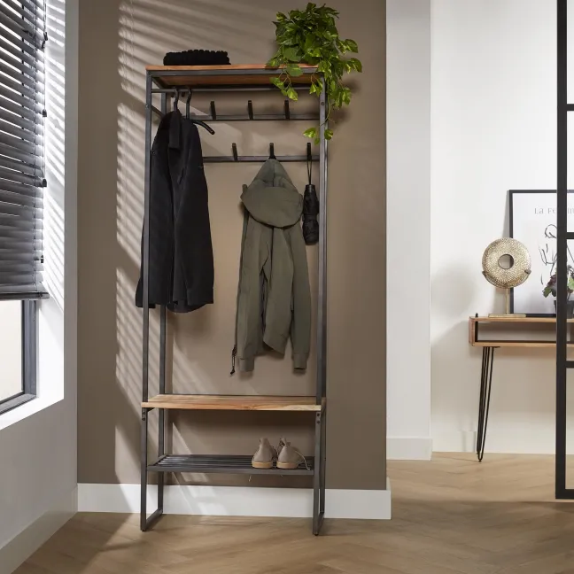 Rubjerg Design Standgarderobe Edge Akazie massiv natur