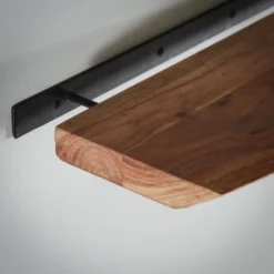 Rubjerg Design Wandregal Edge 120 Akazie massiv natur