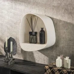 Rubjerg Design Wandregal Stone breit Marmor