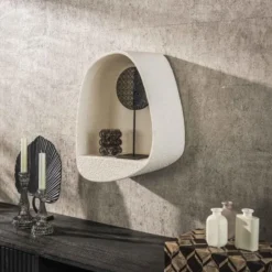 Rubjerg Design Wandregal Stone Tropfen Marmor