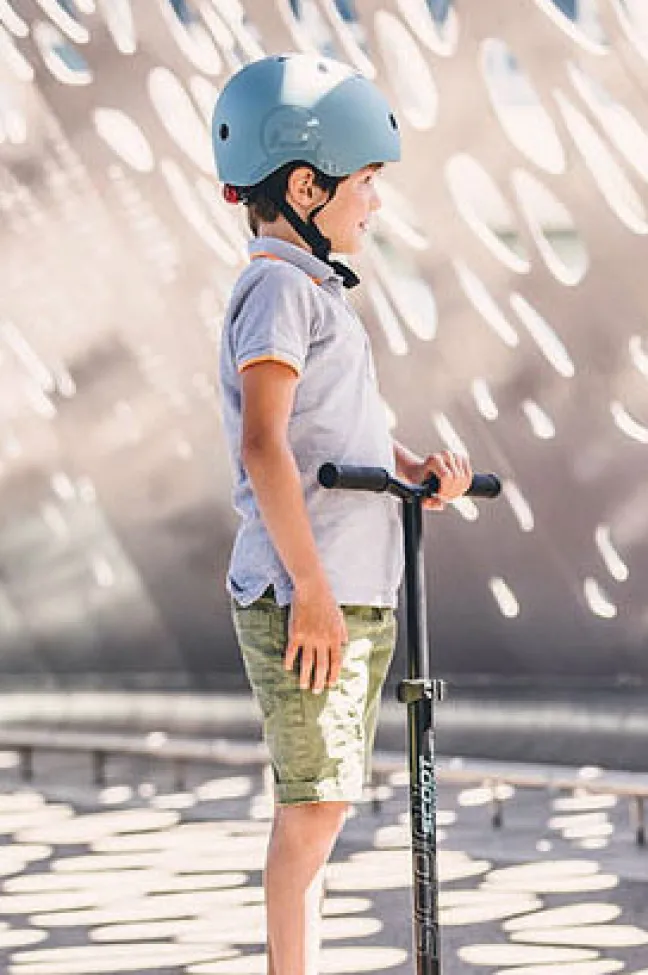 Scoot & Ride Helm S-M Steel