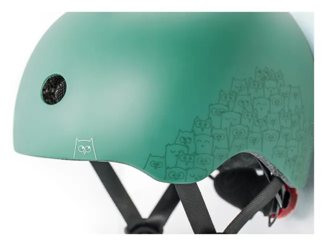 Scoot & Ride Helm XXS-S forest reflektierend