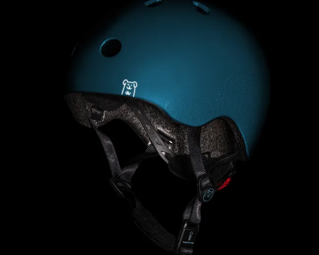 Scoot & Ride Helm XXS-S forest reflektierend