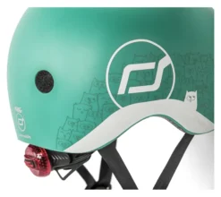 Scoot & Ride Helm XXS-S forest reflektierend