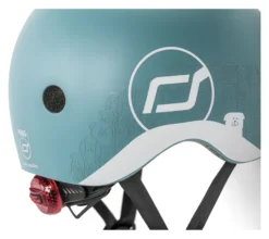 Scoot & Ride Helm XXS-S steel reflektierend