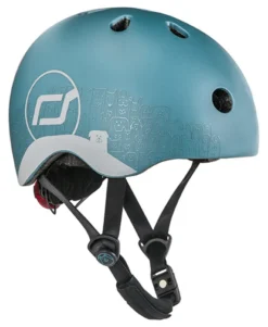 Scoot & Ride Helm XXS-S steel reflektierend