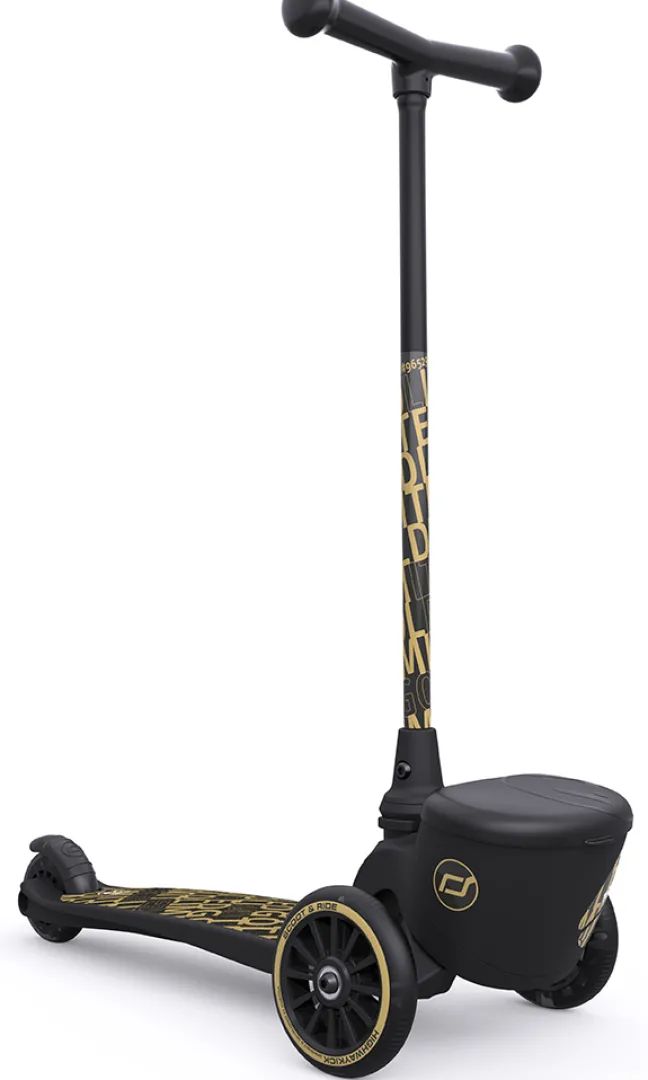 Scoot & Ride Highwaykick 2 Lifestyle schwarz/gold