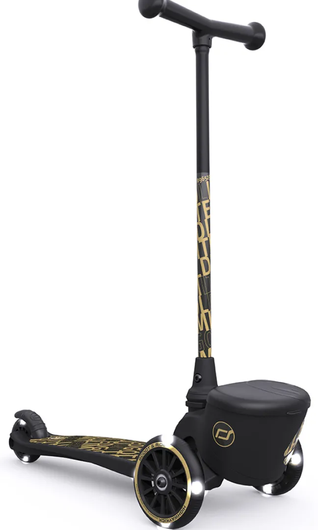 Scoot & Ride Highwaykick 2 Lifestyle schwarz/gold