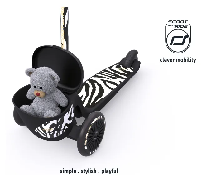 Scoot & Ride Highwaykick 2 Lifestyle Zebra