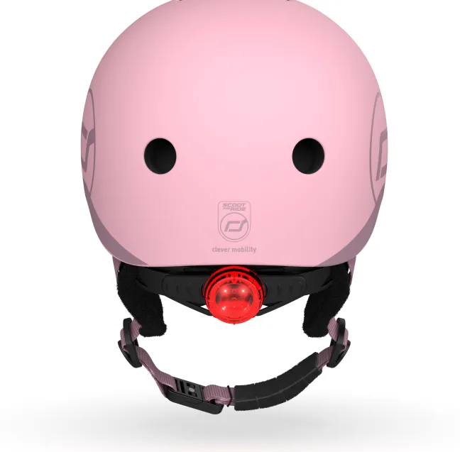 Scoot & Ride Winter und Skihelm XXS-S rose