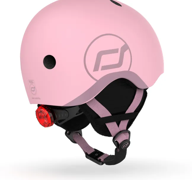 Scoot & Ride Winter und Skihelm XXS-S rose