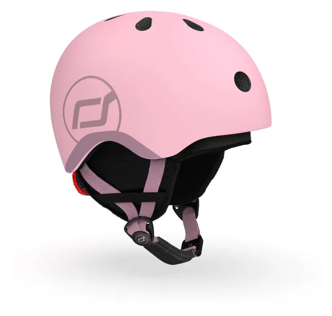 Scoot & Ride Winter und Skihelm XXS-S rose