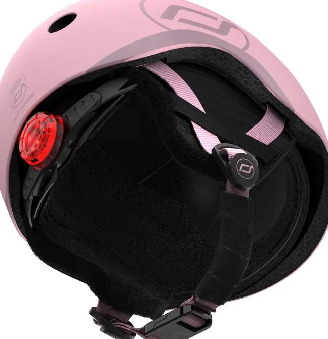 Scoot & Ride Winter und Skihelm XXS-S rose