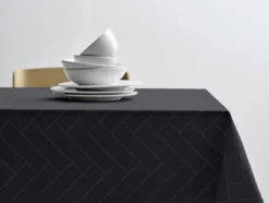 Södahl Tischtuch 140x370cm Tiles Damask grau
