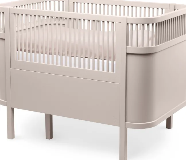 Sebra Baby- & Juniorbett Birch Bark Rose FSC™