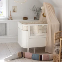 Sebra Baby- & Juniorbett Classic weiß FSC™