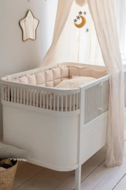 Sebra Baby- & Juniorbett Classic weiß FSC™