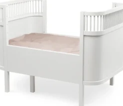 Sebra Baby- & Juniorbett Classic weiß FSC™