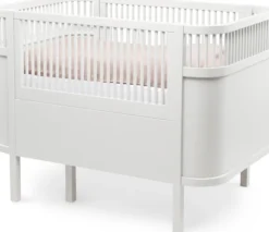 Sebra Baby- & Juniorbett Classic weiß FSC™