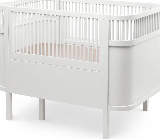 Sebra Baby- & Juniorbett Classic weiß FSC™