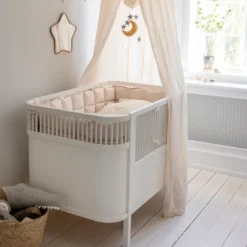 Sebra Baby- & Juniorbett Classic weiß FSC™