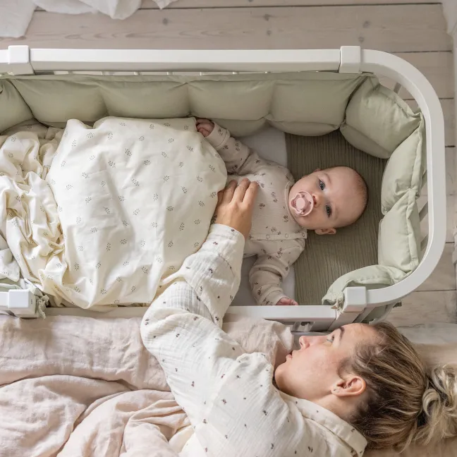 Sebra Beistellbett Classic weiß FSC™