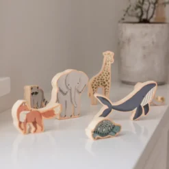 Sebra Kräftiges Puzzle aus Holz World of Sebra