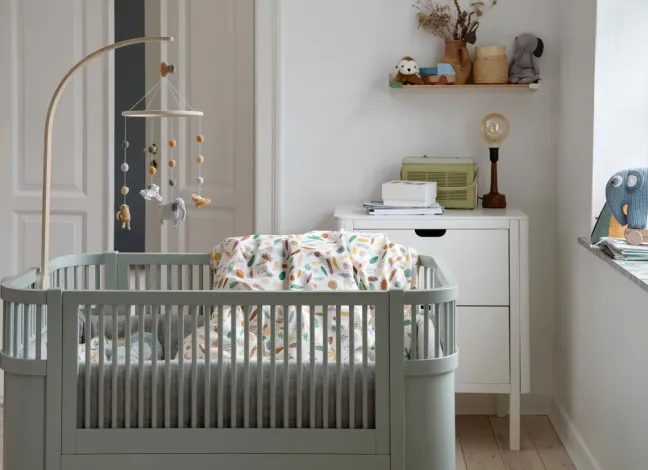 Sebra Mobile Halter aus Holz Wooden Edition Buche 802130006