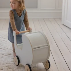 Sebra Puppenwagen weiß
