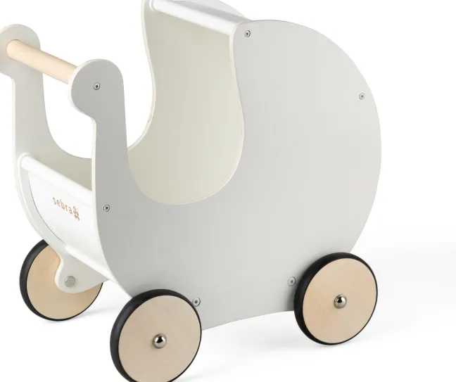 Sebra Puppenwagen weiß