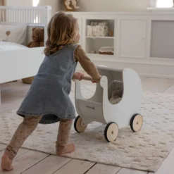 Sebra Puppenwagen weiß