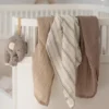 Sebra Spucktücher 3er Set cream stripe/beige