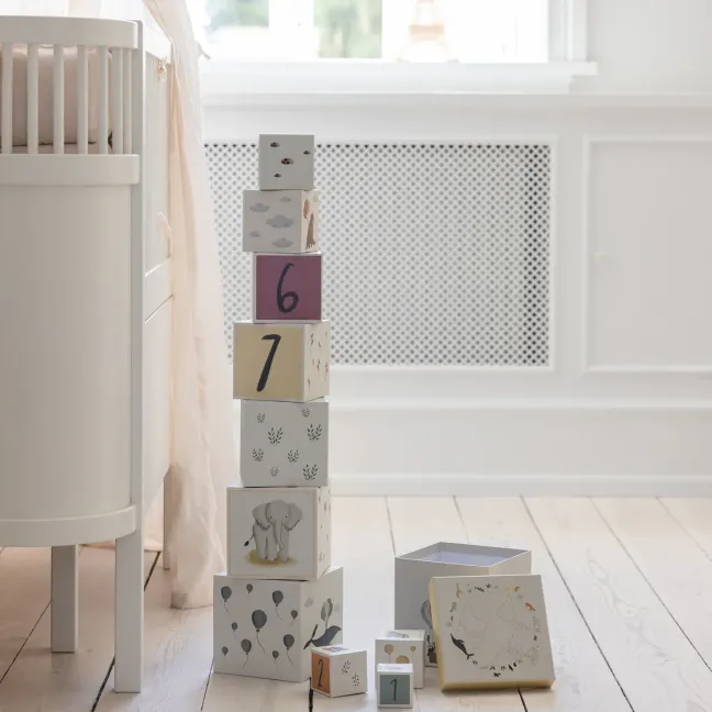 Sebra Stapel-Blöcke 10 Stück World of Sebra FSC™ Mix