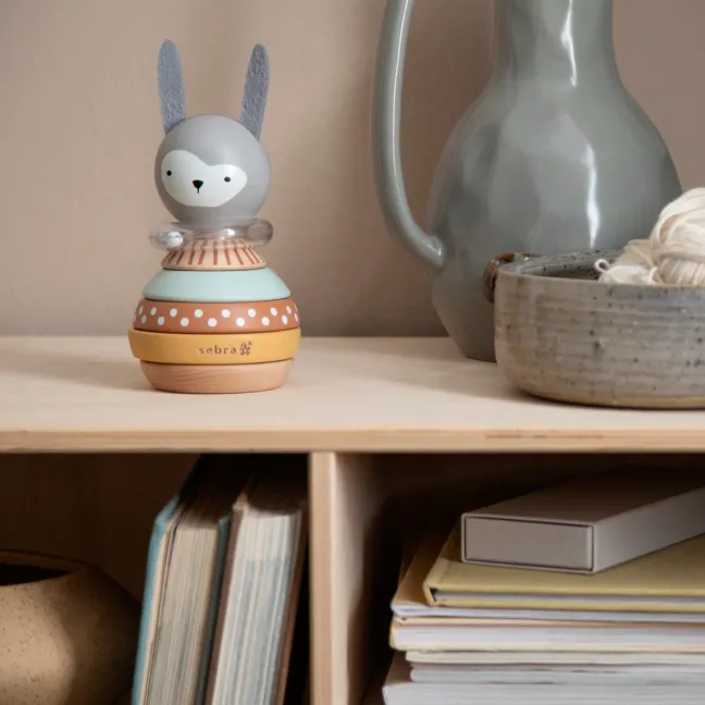 Sebra Stapelspielzeug Hase Woodland