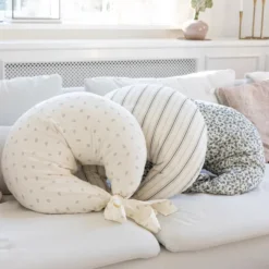 Sebra Stillkissen cream stripe