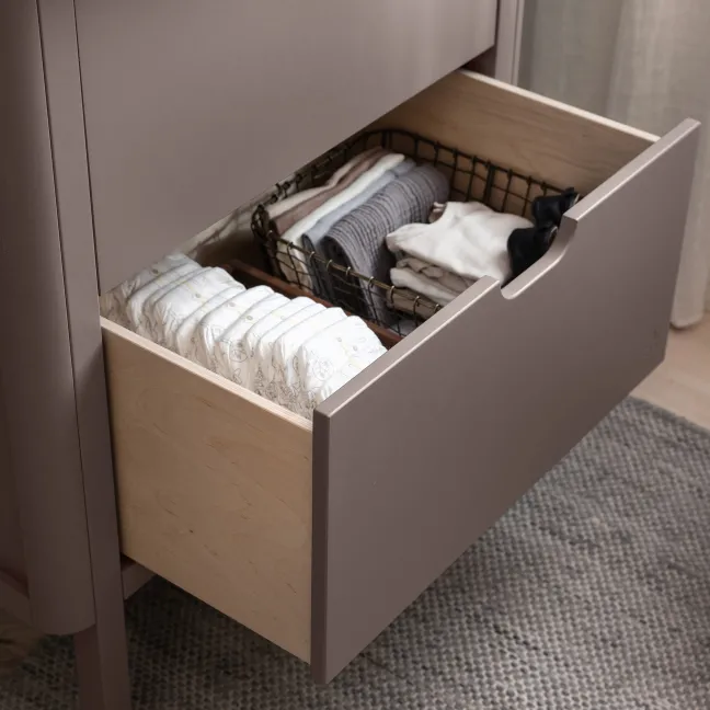 Sebra Wickelkommode mit Schubladen FSC™ jetty beige
