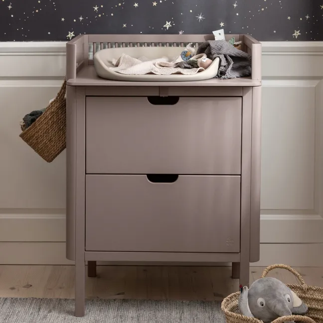 Sebra Wickelkommode mit Schubladen FSC™ jetty beige