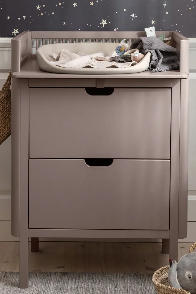 Sebra Wickelkommode mit Schubladen FSC™ jetty beige