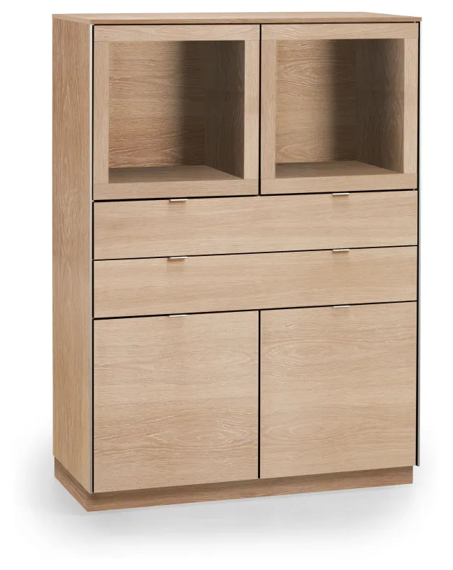 Skovby Highboard 923 Eiche weiß geölt