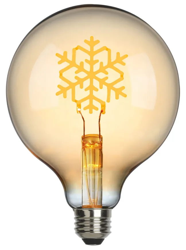 SOMPEX LED-Filament Leuchtmittel Schneeflocke Ø12,5cm