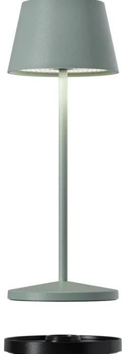 SOMPEX SEOUL MICRO RC Akkutischleuchte mit Ladestation olivgrün