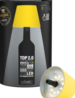 SOMPEX TOP 2.0 RGBW-Akku-Flaschenleuchte Gelb