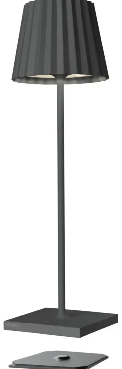 SOMPEX TROLL RC Akku-Tischleuchte In- & Outdoor fernbedienbar anthrazit