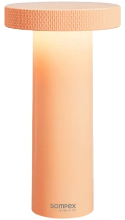 SOMPEX VOLUME Akku-Tischleuchte apricot
